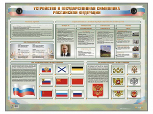 Интерактивный электрифицированный стенд "Устройство и государственная символика Российской Федерации" - fgospostavki.ru - Барнаул