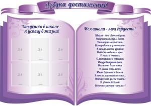 Стенд "Азбука достижений" (резной стенд из 3-х частей) - fgospostavki.ru - Барнаул