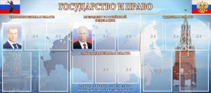 Стенд "Государство и право" - fgospostavki.ru - Барнаул