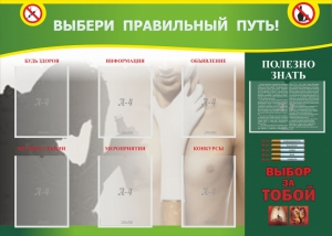 Стенд "Выбери правильный путь!" - fgospostavki.ru - Барнаул