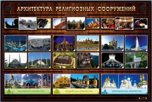 Интерактивный электрифицированный стенд "Архитектура религиозных сооружений" - fgospostavki.ru - Барнаул