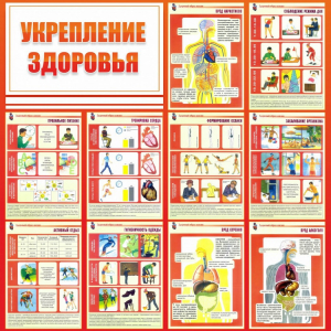 Стенд "Укрепление здоровья" - fgospostavki.ru - Барнаул