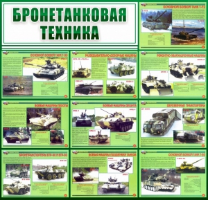 Стенд "Бронетанковая техника" - fgospostavki.ru - Барнаул