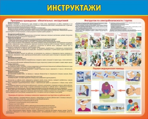 Стенд "Инструктажи" - fgospostavki.ru - Барнаул