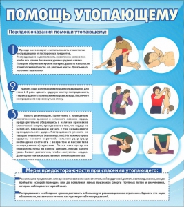 Стенд "Помощь утопающему" - fgospostavki.ru - Барнаул