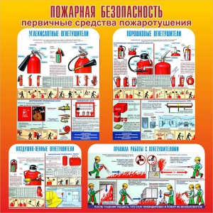 Стенд "Пожарная безопасность" Вариант 2 - fgospostavki.ru - Барнаул