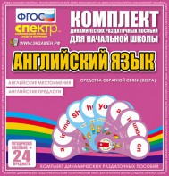 Динамические раздаточные пособия. Английский язык (веера). Английские местоимения, английские предлоги. - fgospostavki.ru - Барнаул
