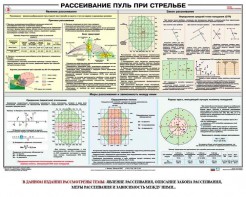 Плакат "Рассеивание пуль при стрельбе" - fgospostavki.ru - Барнаул