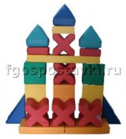 Мягкий модуль-конструктор "Башня" (21 элемент) - fgospostavki.ru - Барнаул