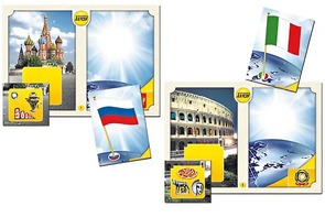 Настольно-печатная игра "Флаги стран мира 1. Европа" - fgospostavki.ru - Барнаул