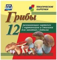 Тематические карточки "Грибы" - fgospostavki.ru - Барнаул