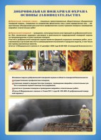 Комплект плакатов "Добровольная пожарная дружина" - fgospostavki.ru - Барнаул