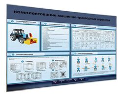 Электрифицированный светодинамический стенд «Комплектование машинно-тракторных агрегатов» - fgospostavki.ru - Барнаул