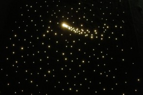 Настенный фибероптический ковер «Звездное небо» 1,45х1,45м, 160 звезд в комплекте со светогенератором - fgospostavki.ru - Барнаул