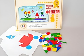 Игровой набор Фребеля "Конструктор плоскостной-1" (Серия "Эксперимент") - fgospostavki.ru - Барнаул