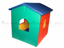 Домик игровой без аппликаций (трансформируется в маты) - fgospostavki.ru - Барнаул