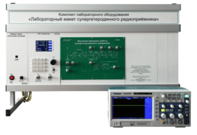 Комплект лабораторного оборудования «Лабораторный макет супергетеродинного радиоприёмника»  - fgospostavki.ru - Барнаул