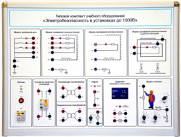 Типовой комплект учебного оборудования «Электробезопасность в установках до 1000 В»  - fgospostavki.ru - Барнаул