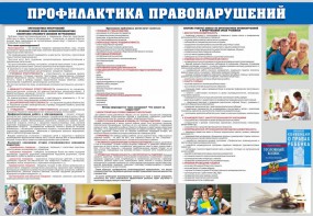 Стенд "Профилактика правонарушений" - fgospostavki.ru - Барнаул