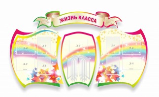 Стенд "Жизнь класса" Вариант 3 - fgospostavki.ru - Барнаул