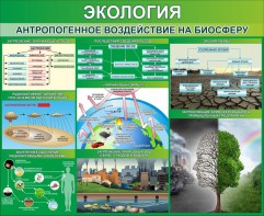 Стенд "Экология. Антропогенное воздействие на биосферу" - fgospostavki.ru - Барнаул