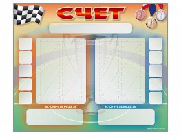 Стенд-табло маркерное для спортзалов - fgospostavki.ru - Барнаул