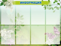 Стенд "Информация" Вариант 13 - fgospostavki.ru - Барнаул