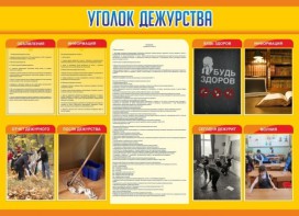 Стенд "Уголок дежурства" - fgospostavki.ru - Барнаул