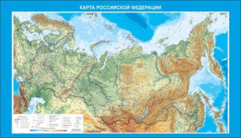 Стенд "Карта Российской федерации" - fgospostavki.ru - Барнаул