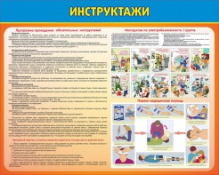 Стенд "Инструктажи" - fgospostavki.ru - Барнаул