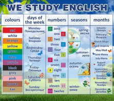 Стенд "We study english" - fgospostavki.ru - Барнаул