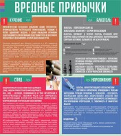 Стенд "Вредные привычки" - fgospostavki.ru - Барнаул