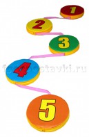 Дорожка "Змейка-шагайка-геометрическая" с цифрами - fgospostavki.ru - Барнаул