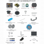 Robo kit DIYGO Мобильный робот с колесами всенаправленного движения - fgospostavki.ru - Барнаул